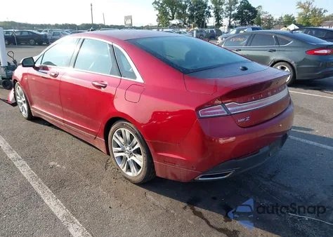 2014 Lincoln Mkz Hybrid from USA, damaged, VIN 3LN6L2LUXER811786